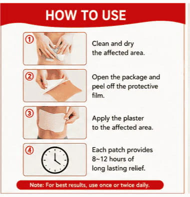 JAPANESE PAIN RELEIF PATCH(10 PC)