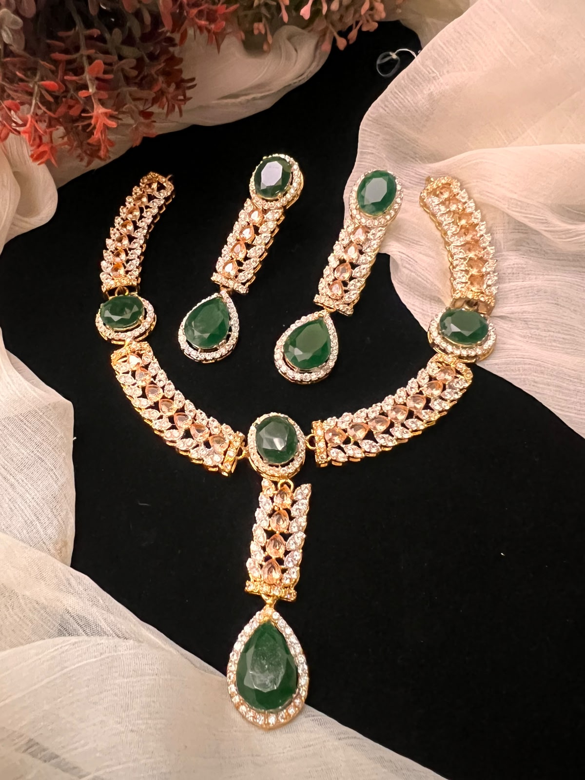 beautiful stone set