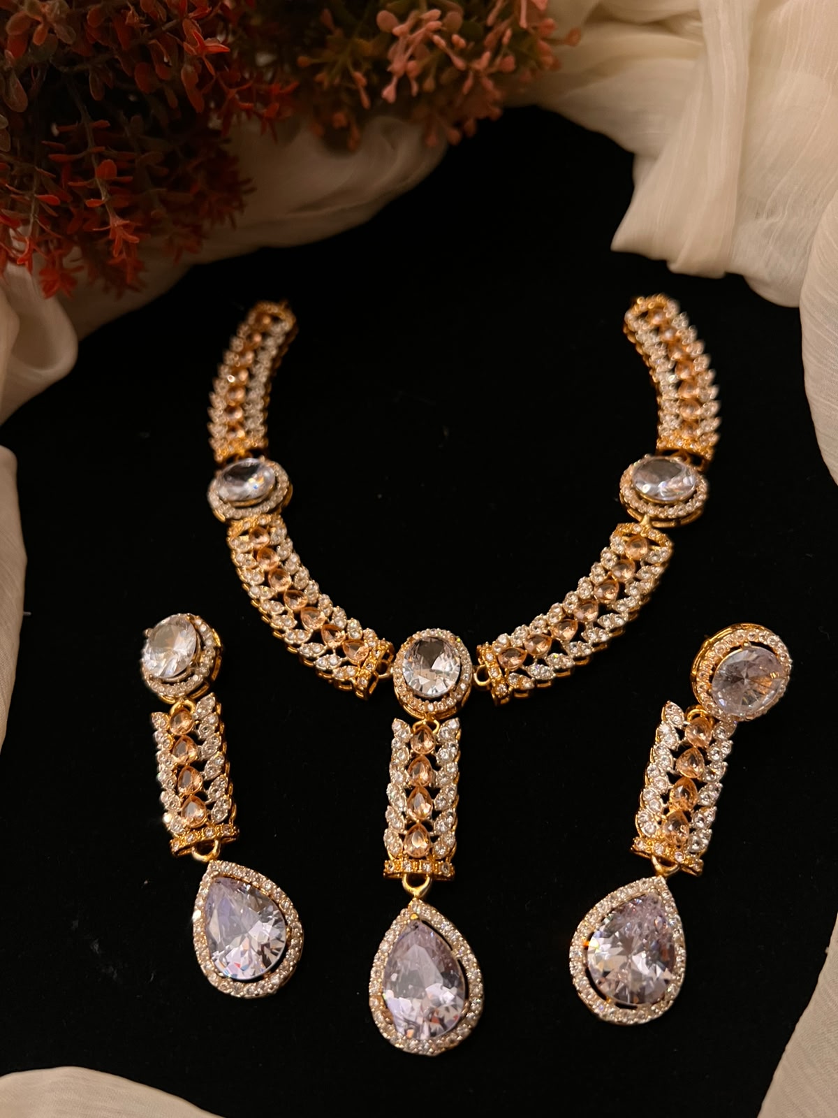 beautiful stone set