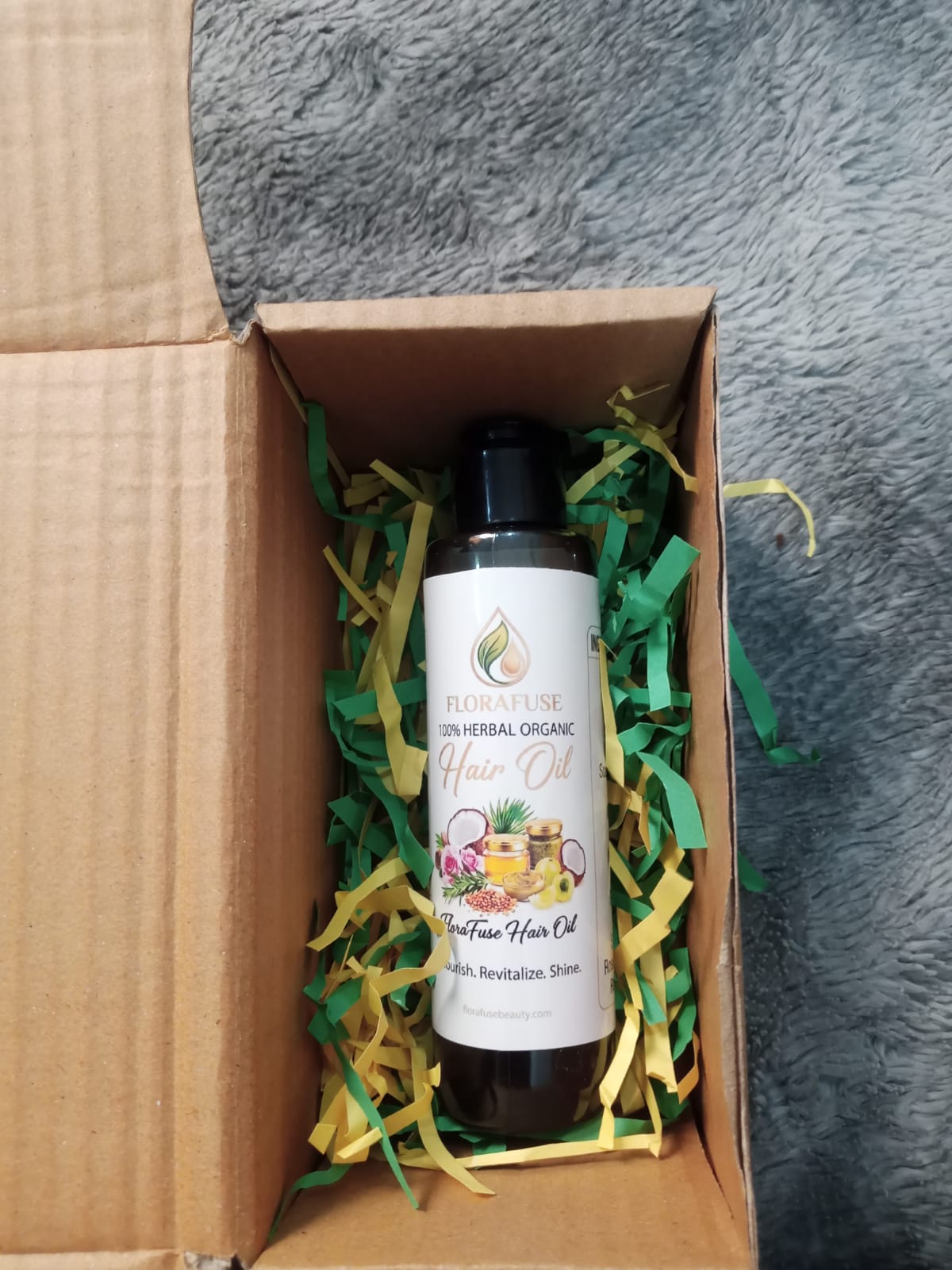 100% Organic Herbal Hair Oil