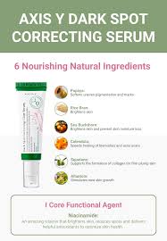 Axis y dark spot correcting serum